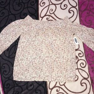 Old Navy Floral Blouse Off-Shoulder (NEW!)